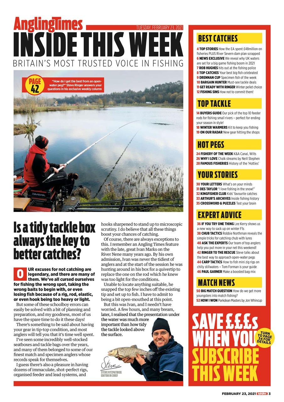 Angling Times Preview Pages