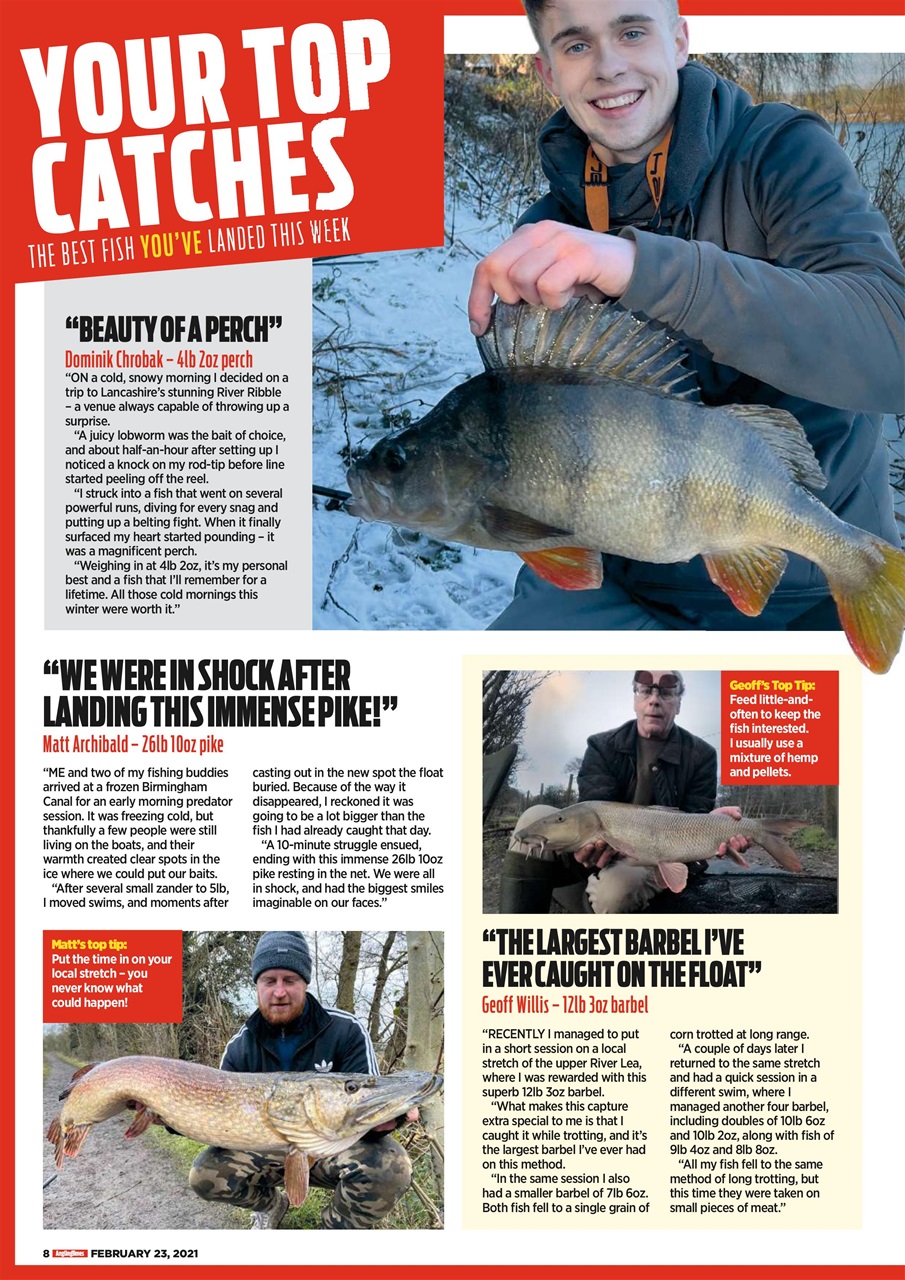 Angling Times Preview Pages