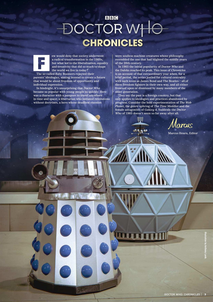 Doctor Who Magazine Preview Pages