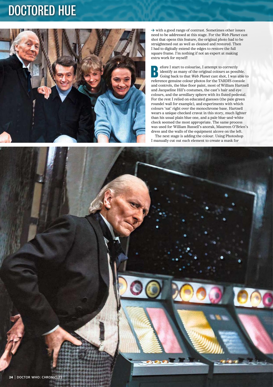 Doctor Who Magazine Preview Pages