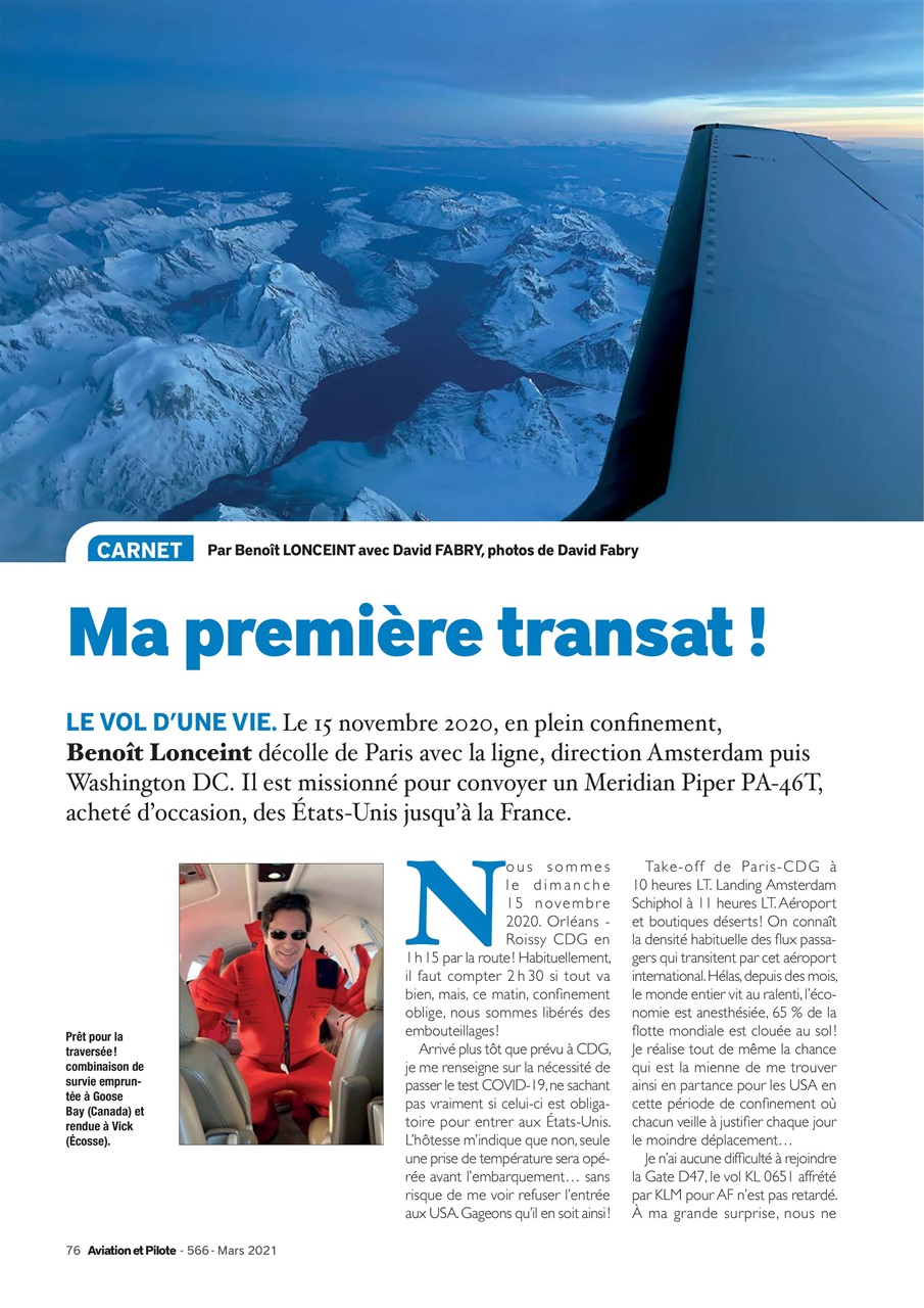 Aviation et Pilote Preview Pages