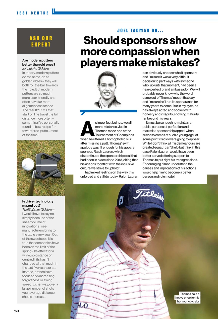 Golf Monthly Preview Pages