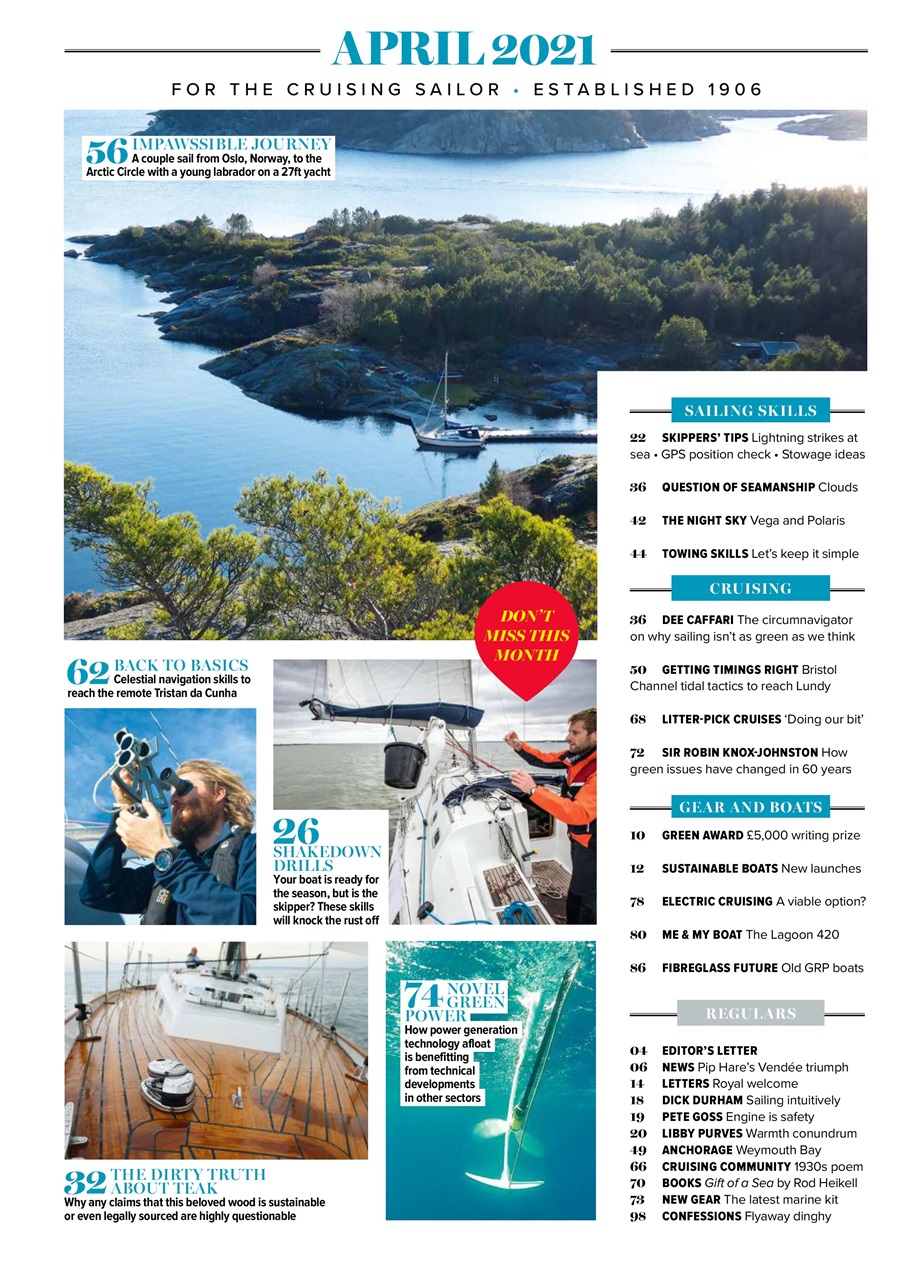 Yachting Monthly Preview Pages
