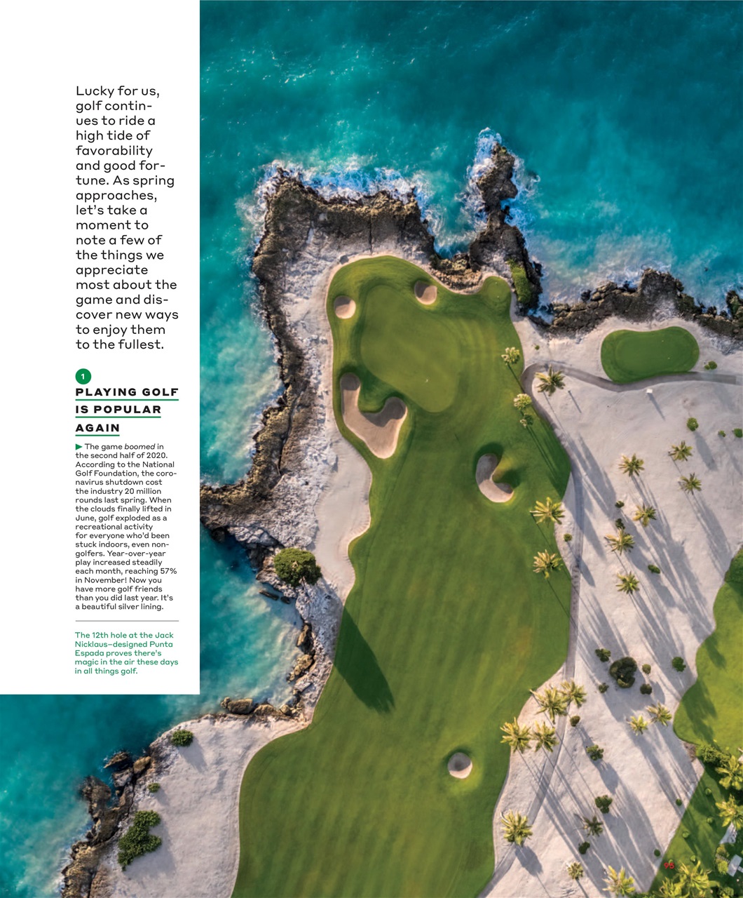 Golf Magazine Preview Pages