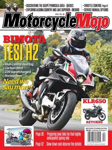 Motorcycle Mojo issue April 2021