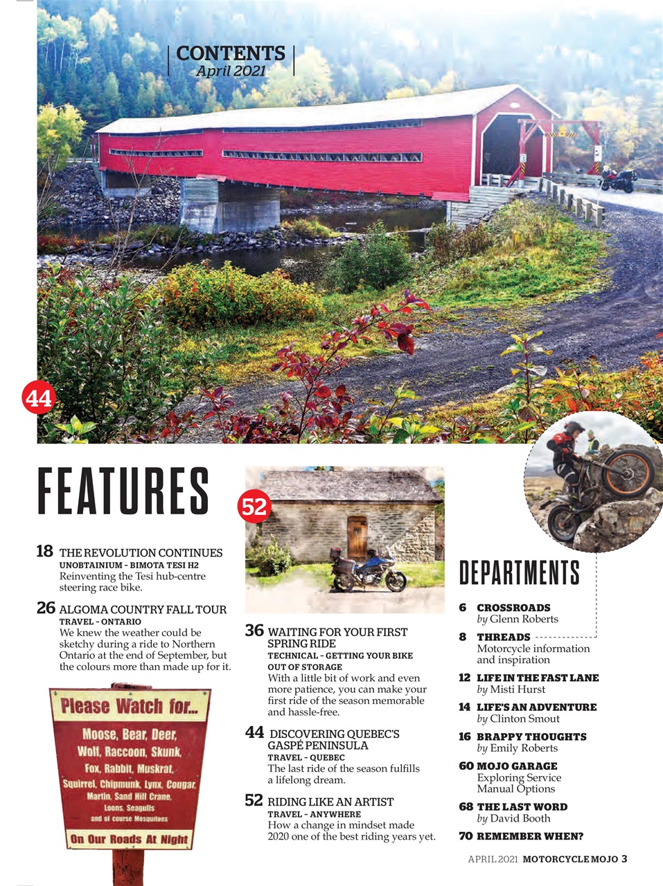 Motorcycle Mojo Preview Pages