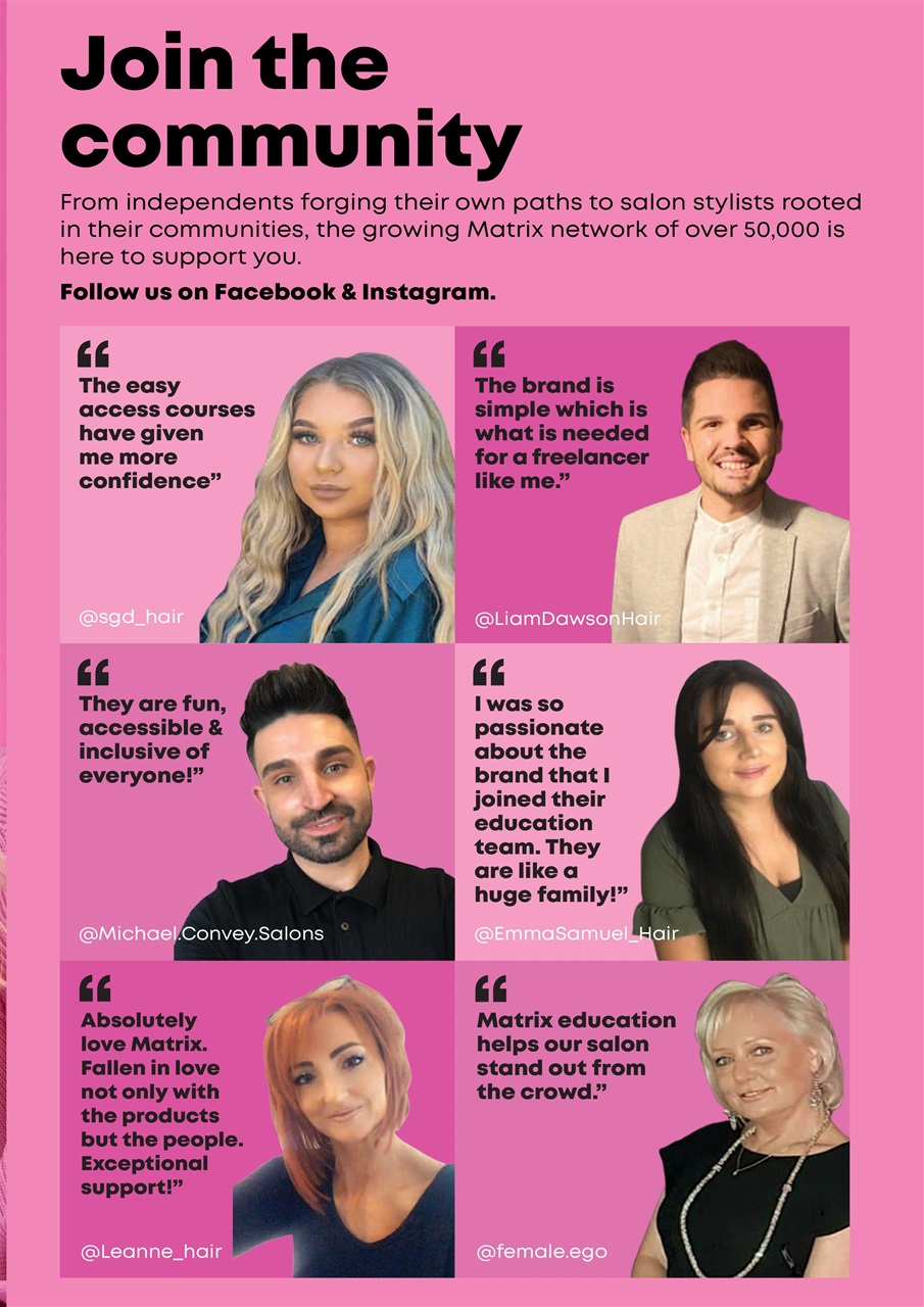 Hairdressers Journal Preview Pages