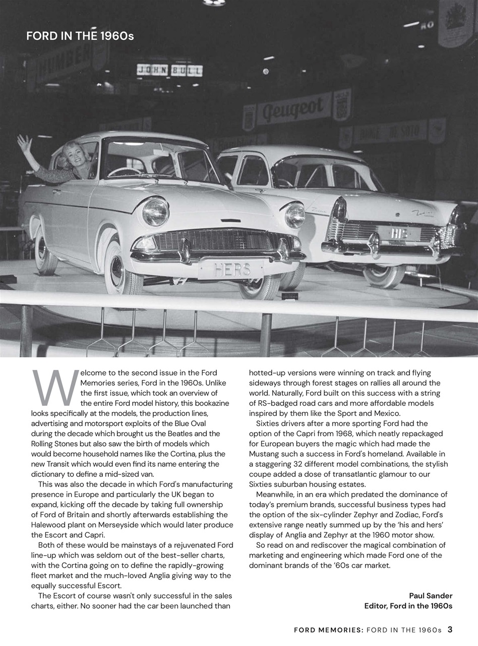 Ford Memories Preview Pages