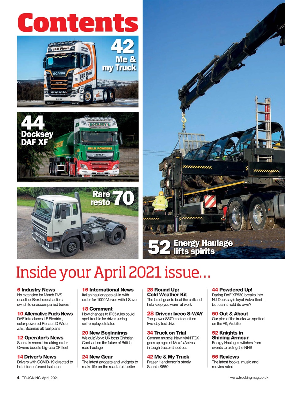 Trucking Magazine Preview Pages