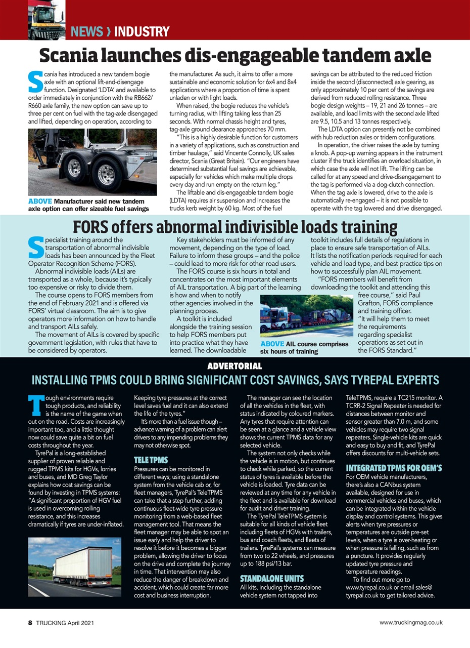 Trucking Magazine Preview Pages