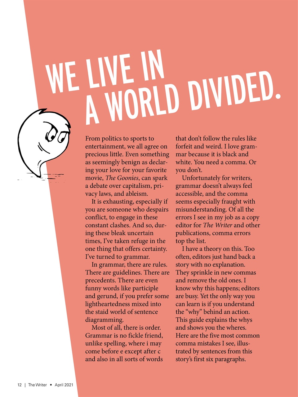 The Writer Preview Pages