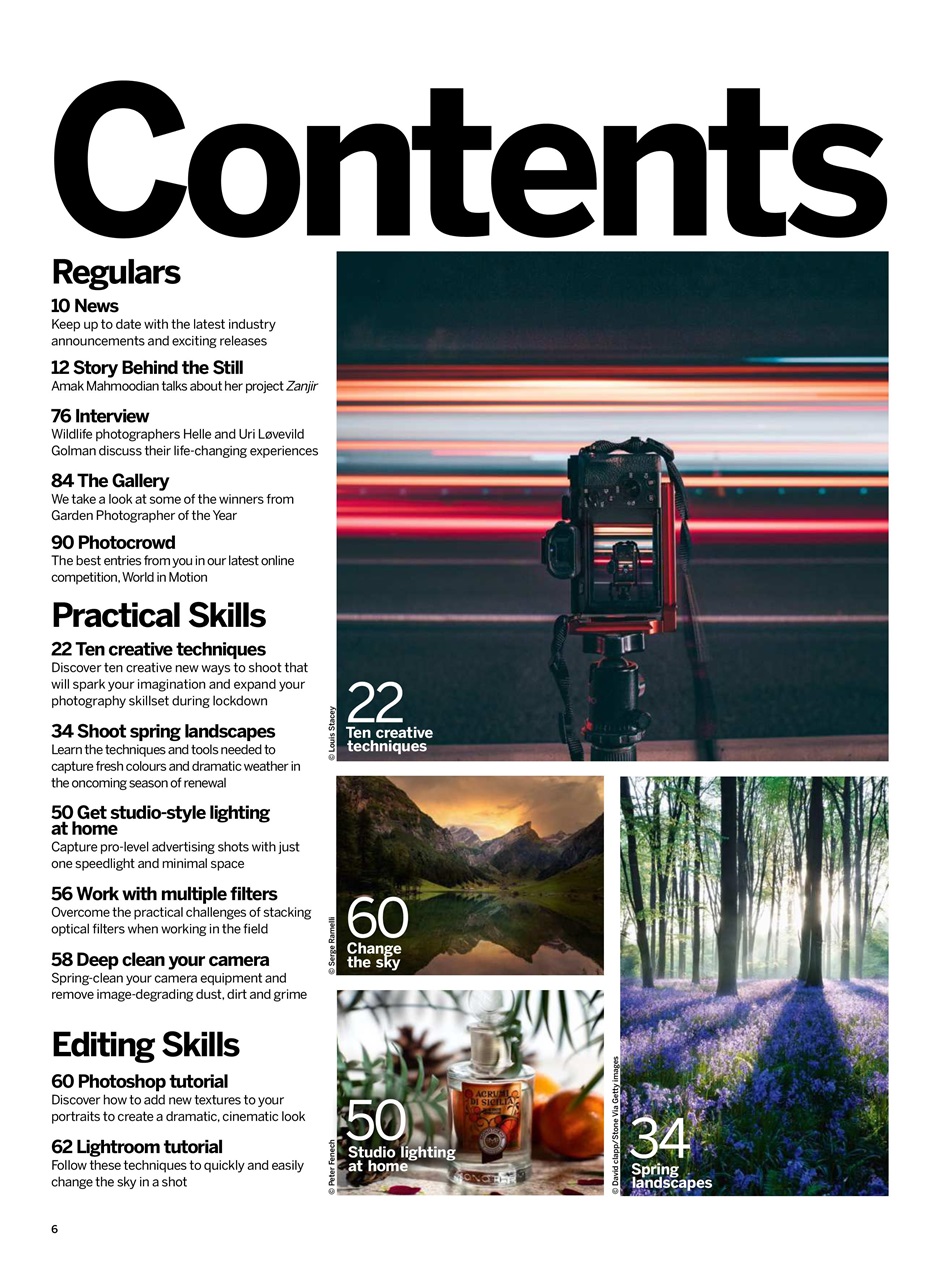 Digital Photographer Preview Pages