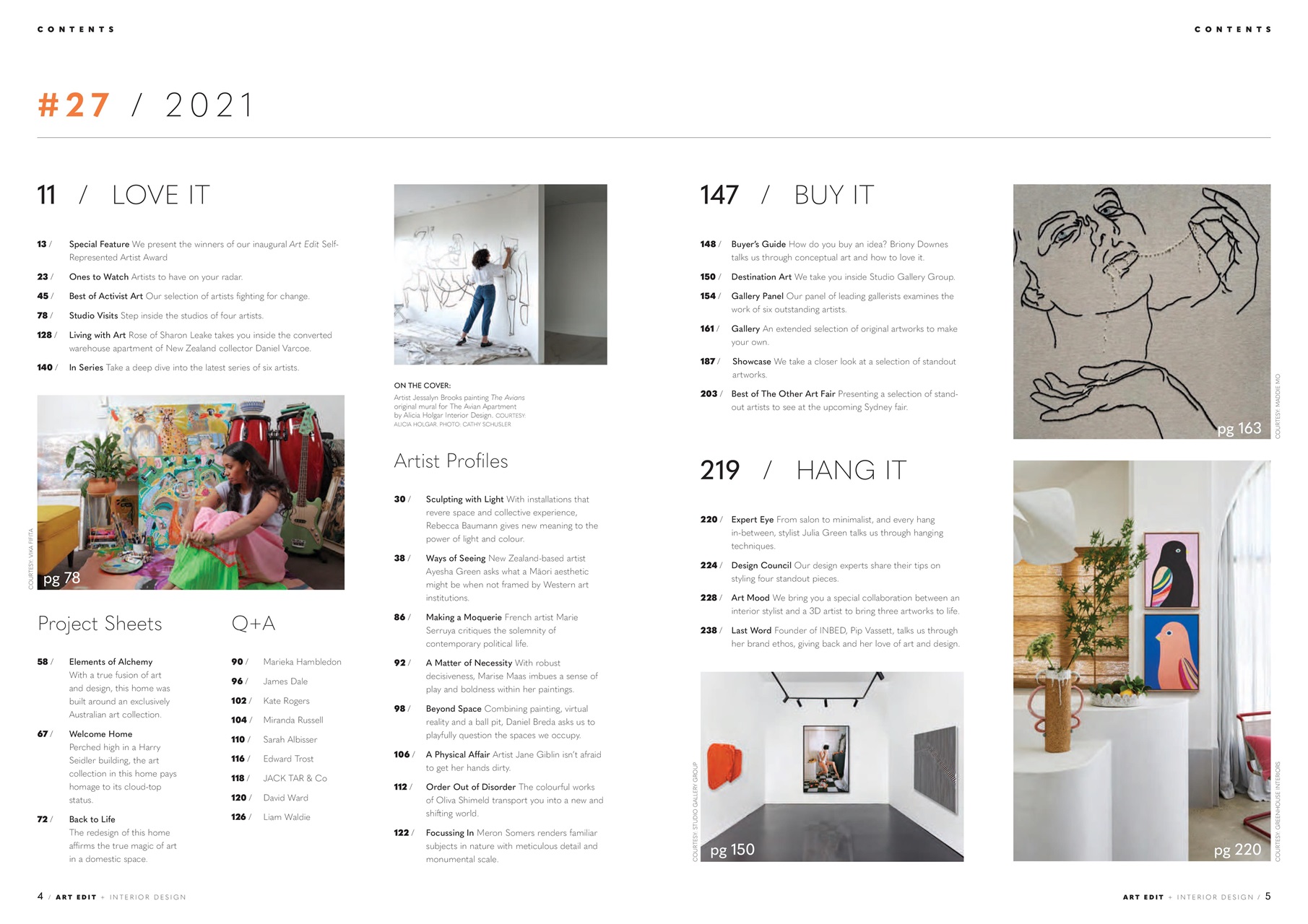 Art Edit Preview Pages