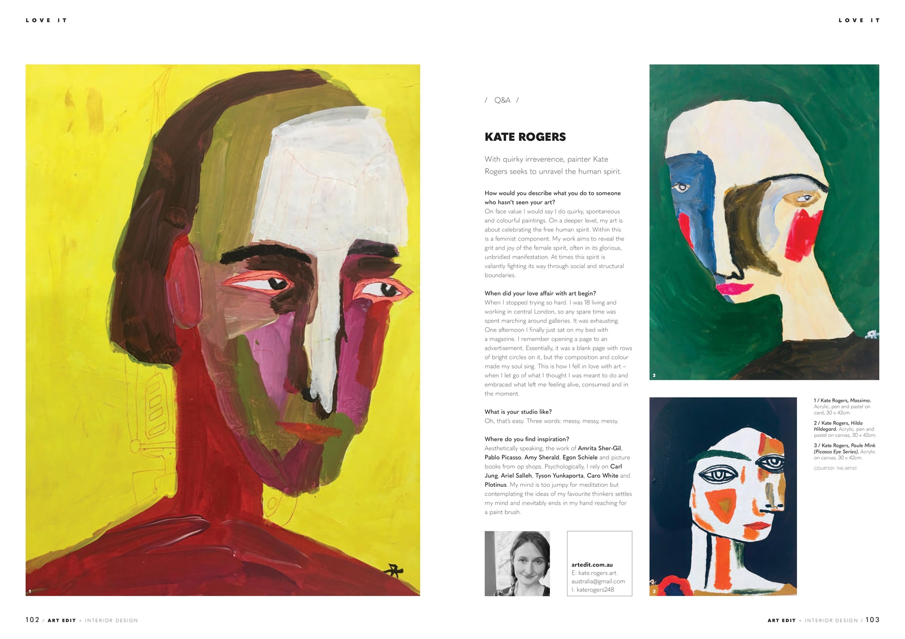 Art Edit Preview Pages