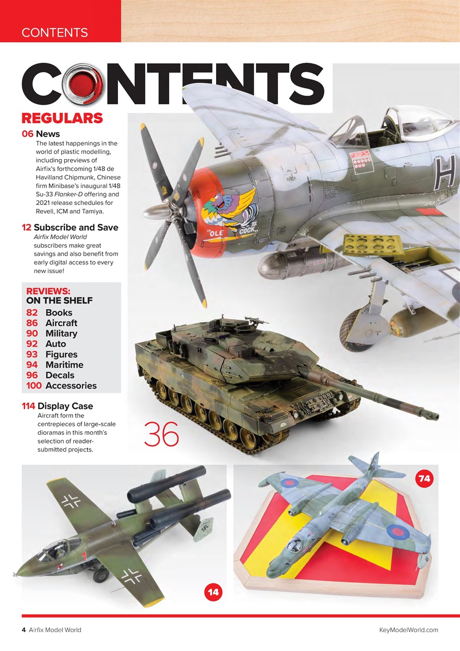 Airfix Model World Preview Pages