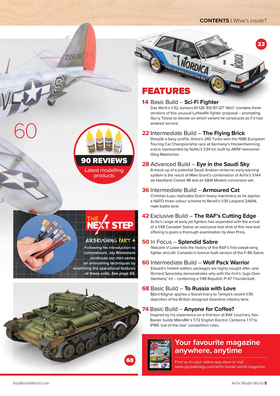 Airfix Model World Preview Pages
