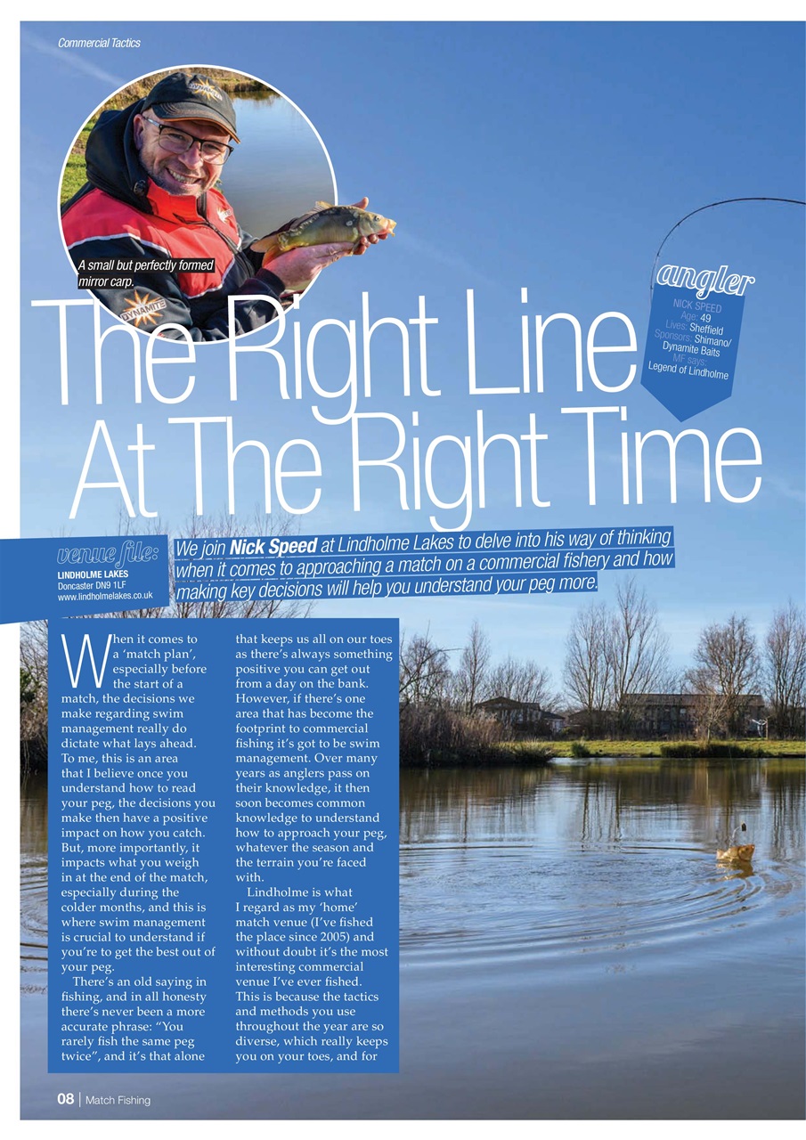 Match Fishing Preview Pages