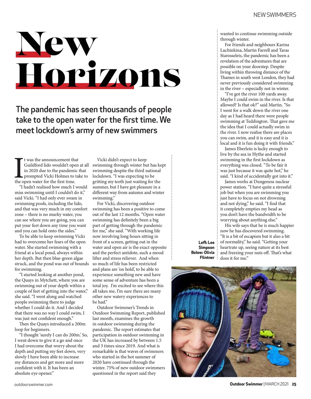 Outdoor Swimmer Preview Pages