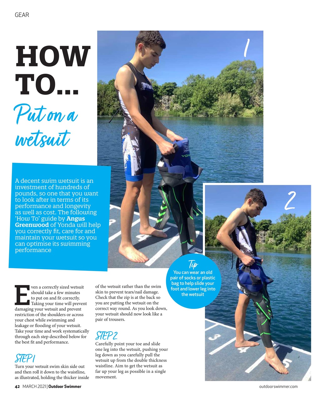 Outdoor Swimmer Preview Pages
