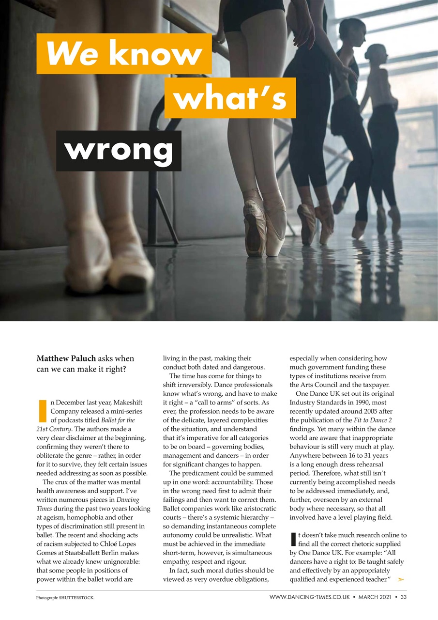 Dancing Times Preview Pages