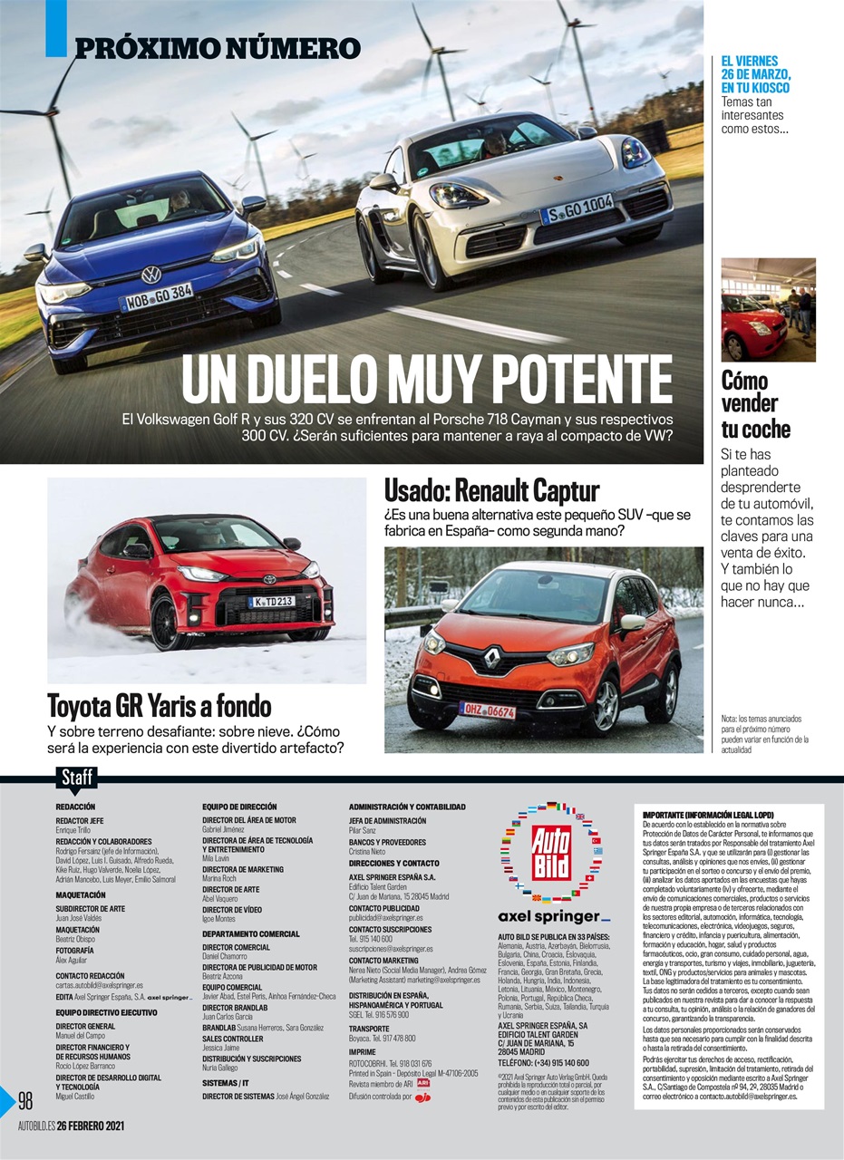 Auto Bild Preview Pages