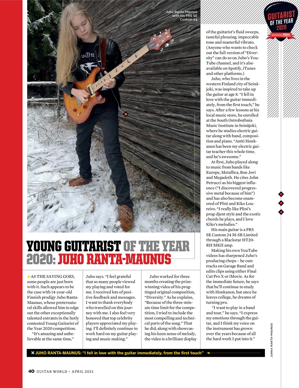 Guitar World Preview Pages