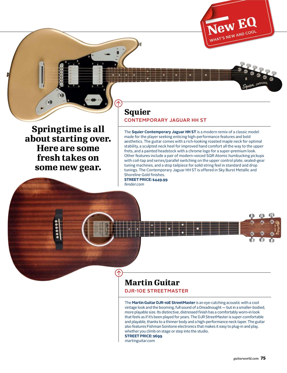 Guitar World Preview Pages