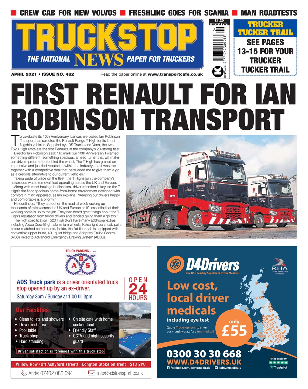 Truckstop News Preview Pages