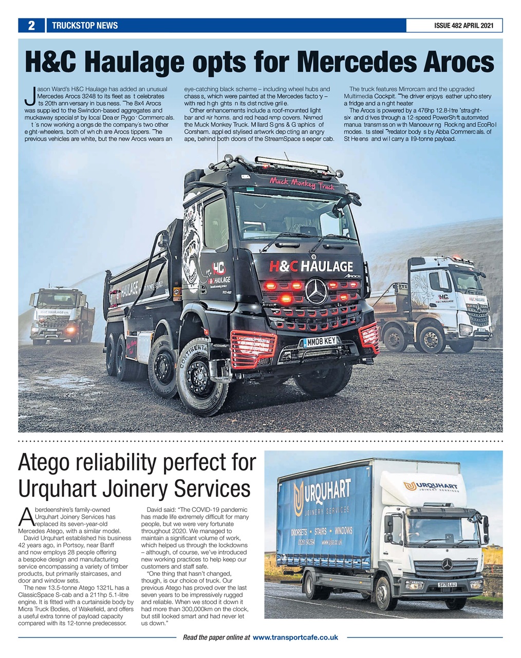 Truckstop News Preview Pages