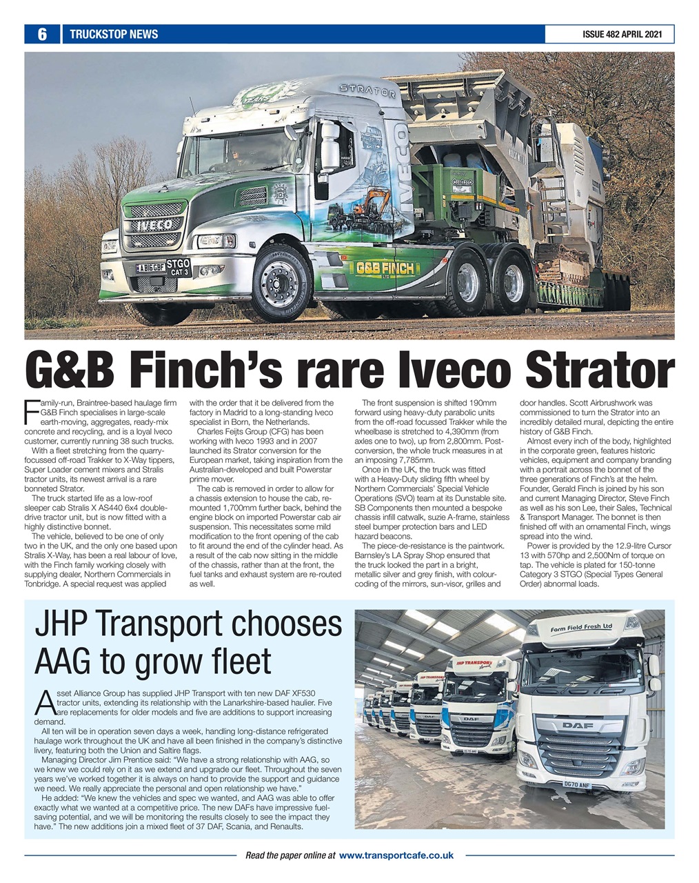 Truckstop News Preview Pages