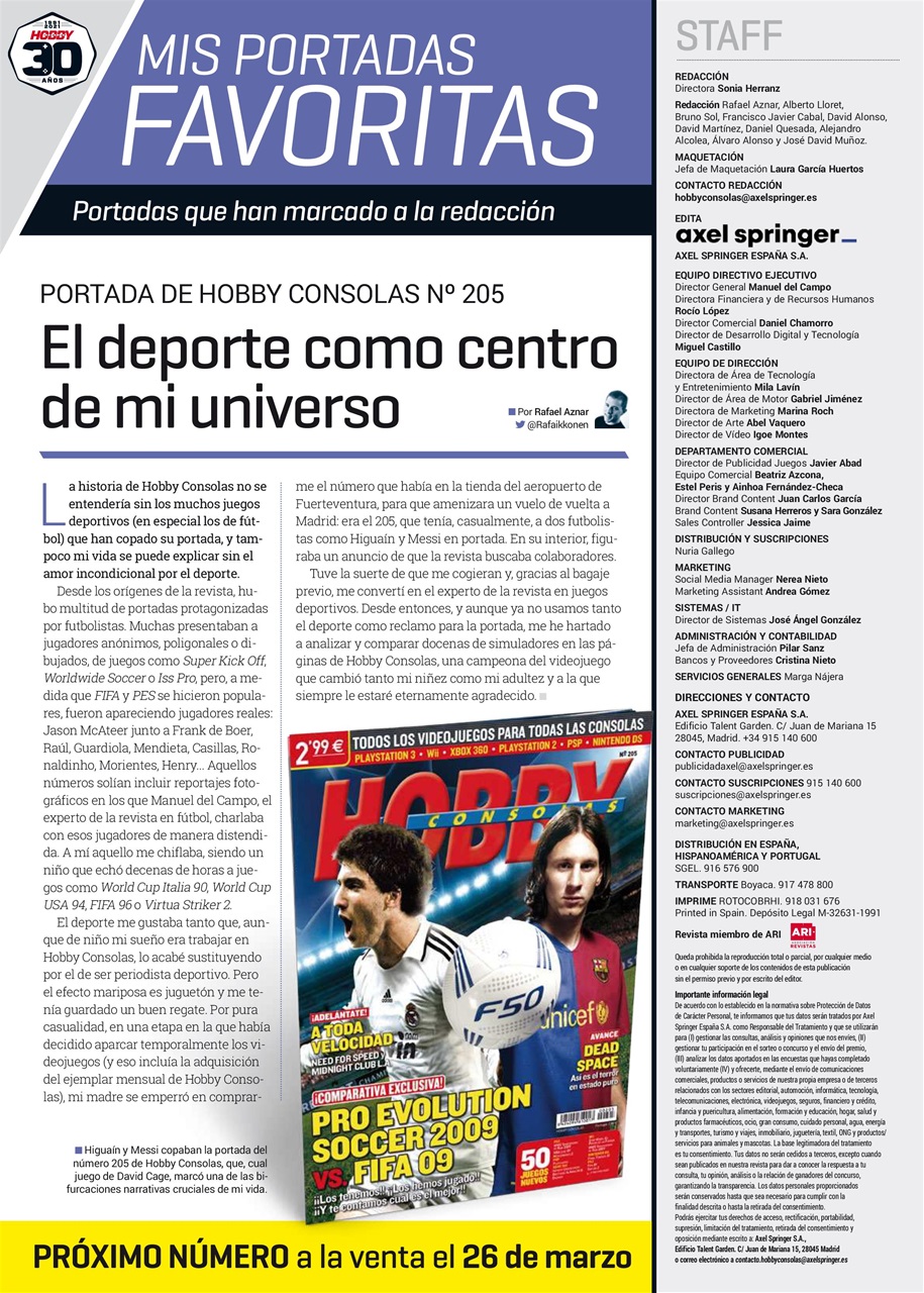 Hobby Consolas Preview Pages