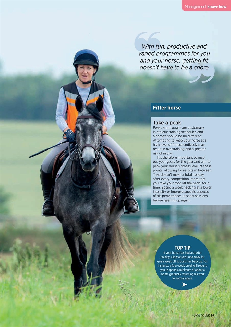 Horse&Rider Magazine - UK equestrian magazine for Horse and Rider Preview Pages