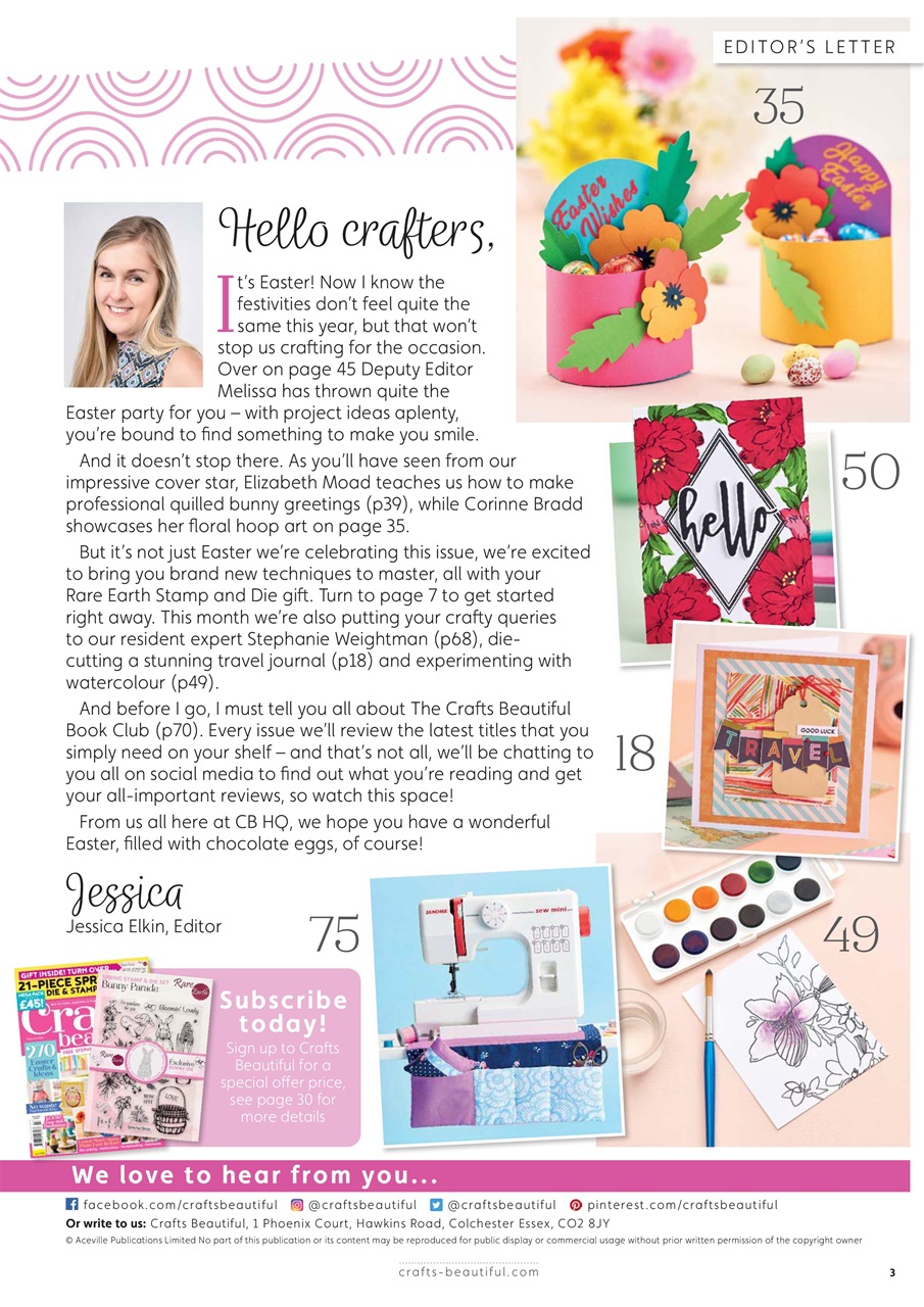 Crafts Beautiful Preview Pages