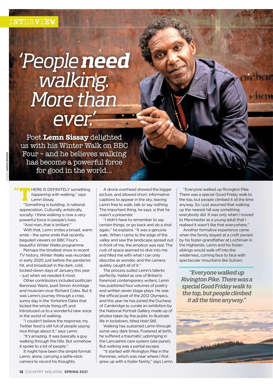 Country Walking Preview Pages