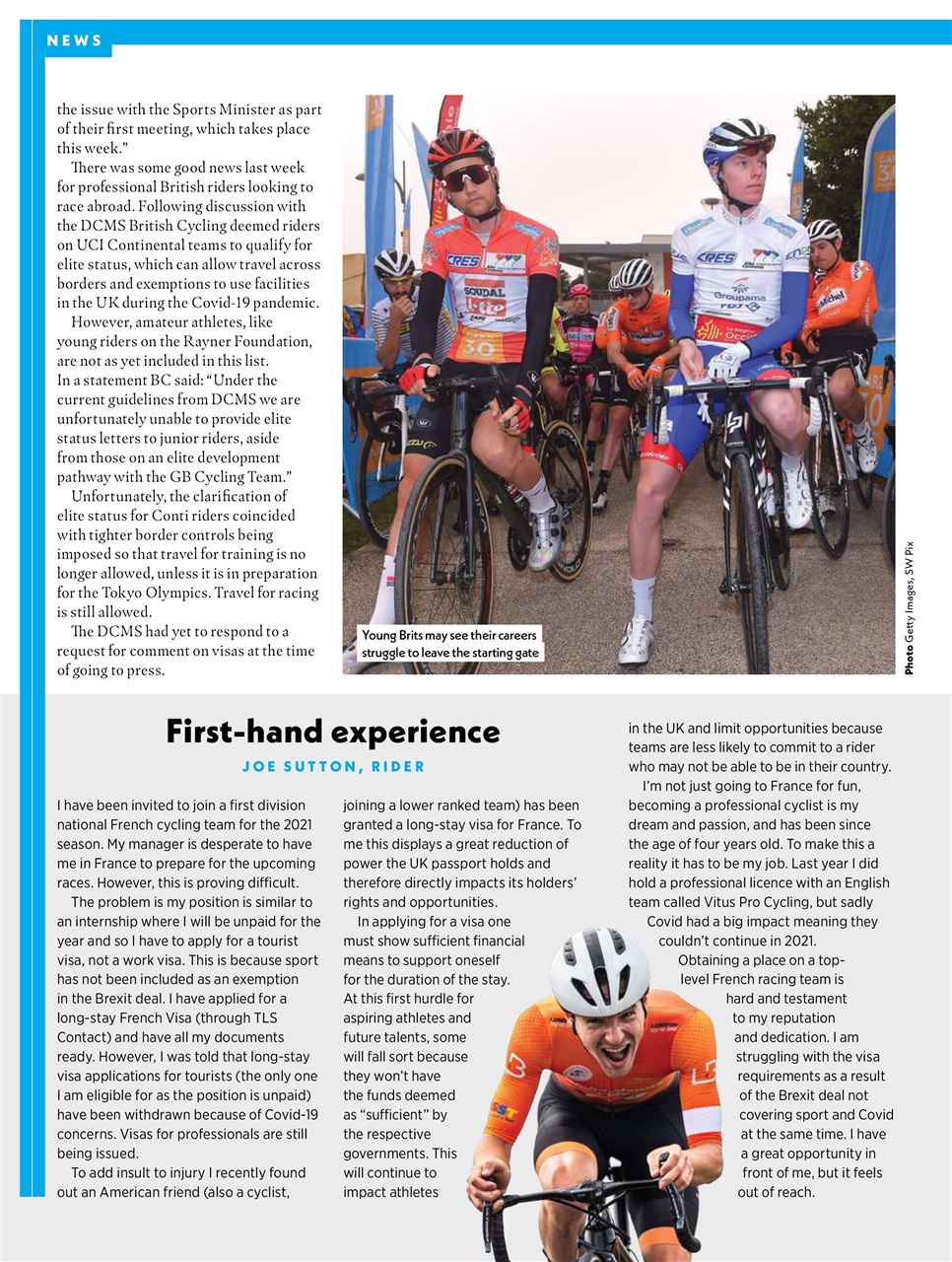 Cycling Weekly Preview Pages