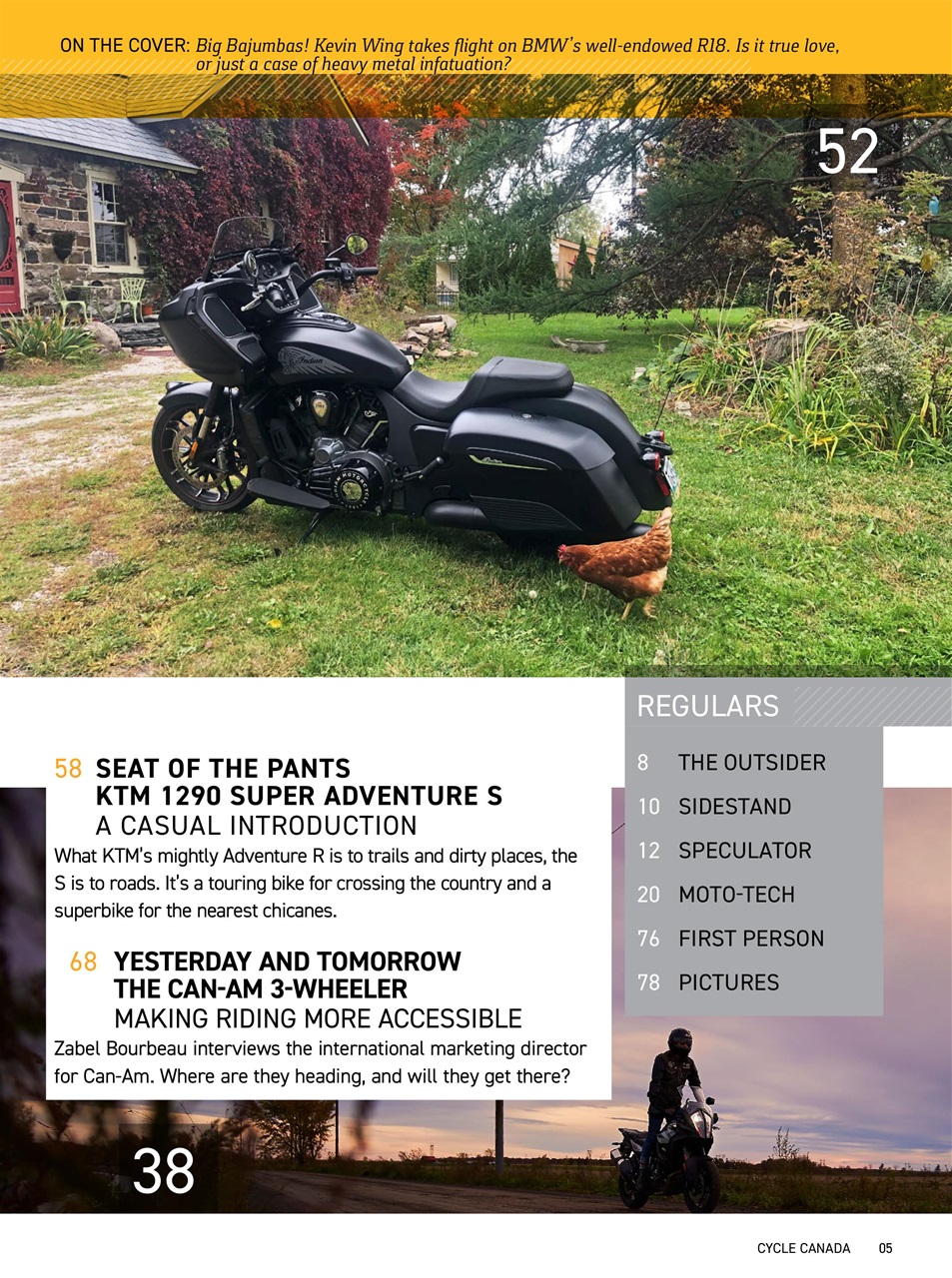 Cycle Canada Preview Pages