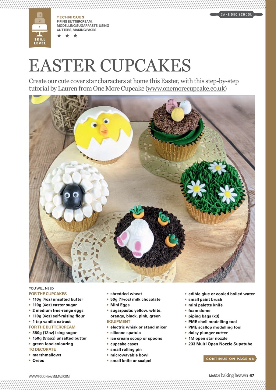 Bake & Decorate Preview Pages