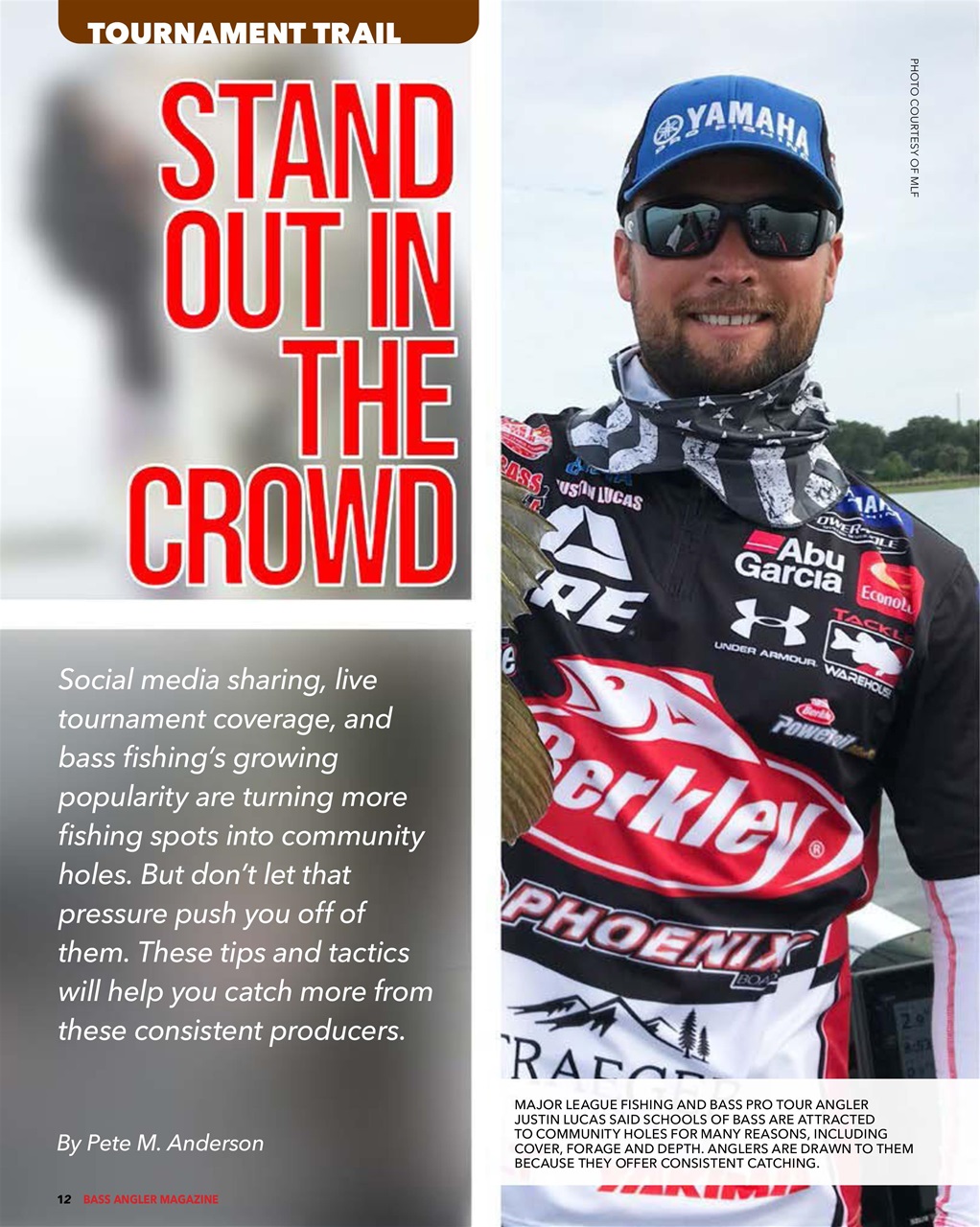 BASS ANGLER MAGAZINE Preview Pages
