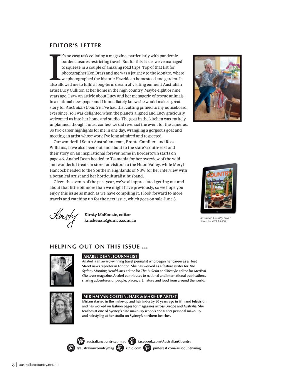 Australian Country Preview Pages