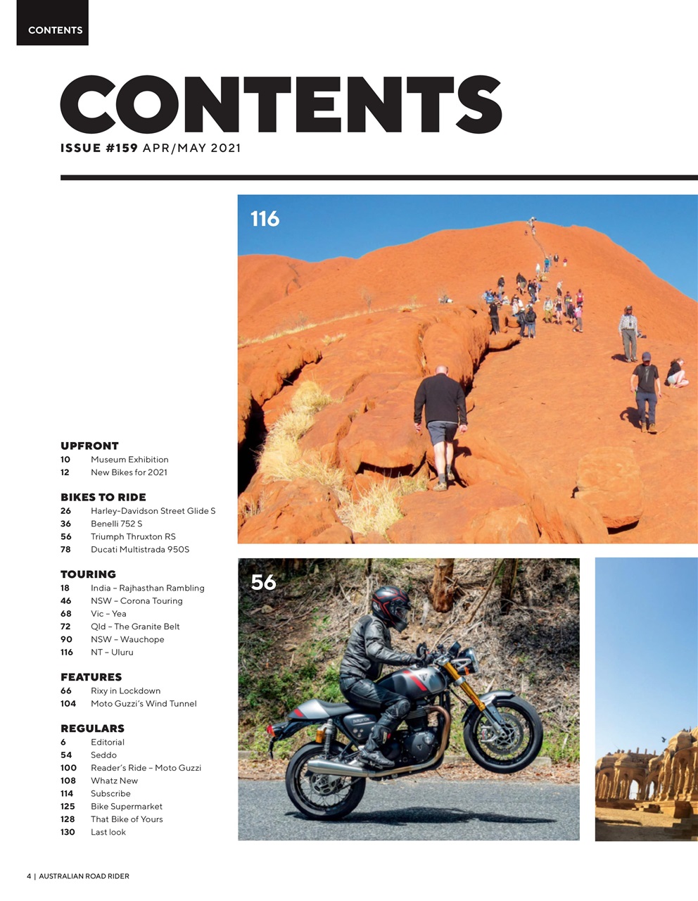 Australian Road Rider Preview Pages