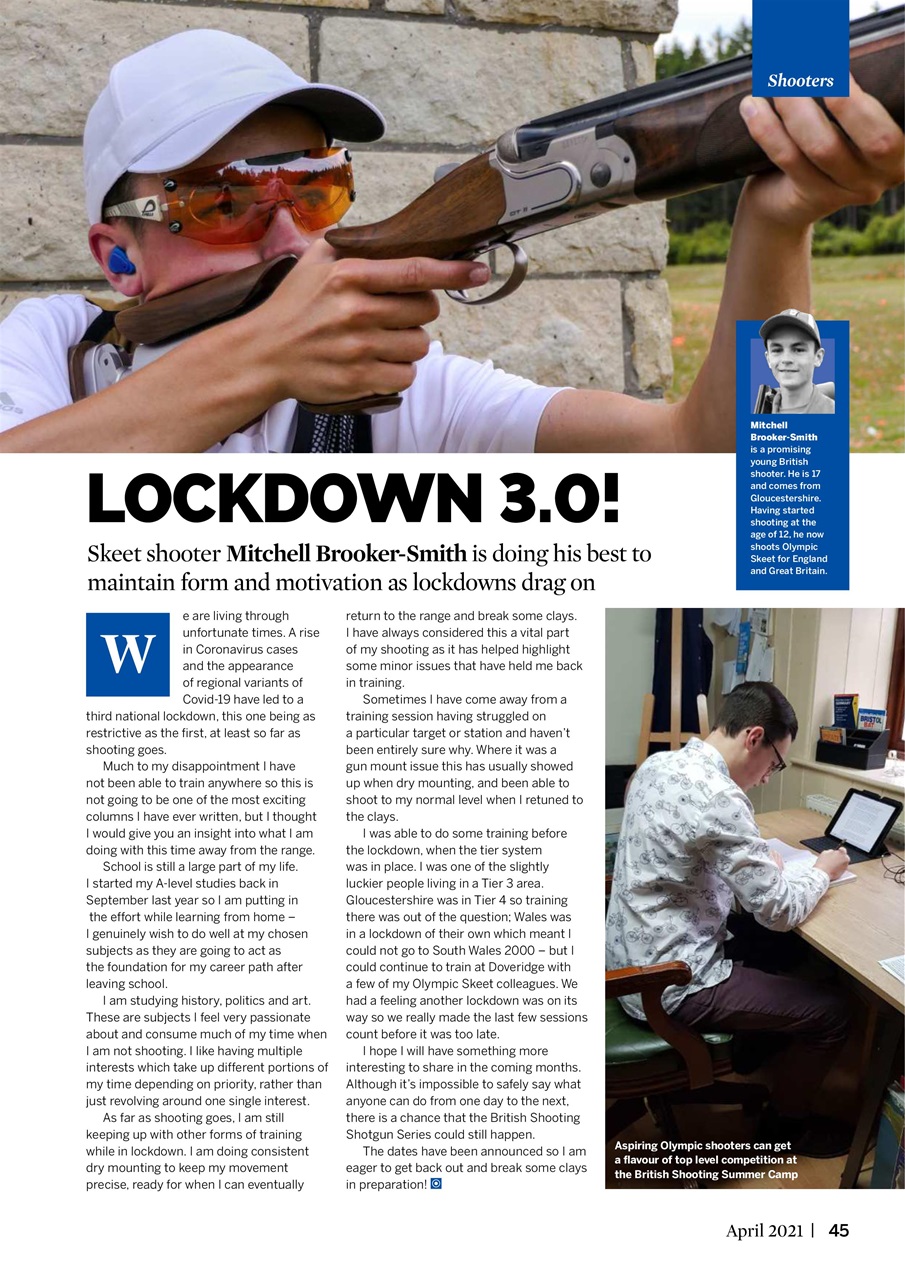 Clay Shooting Preview Pages