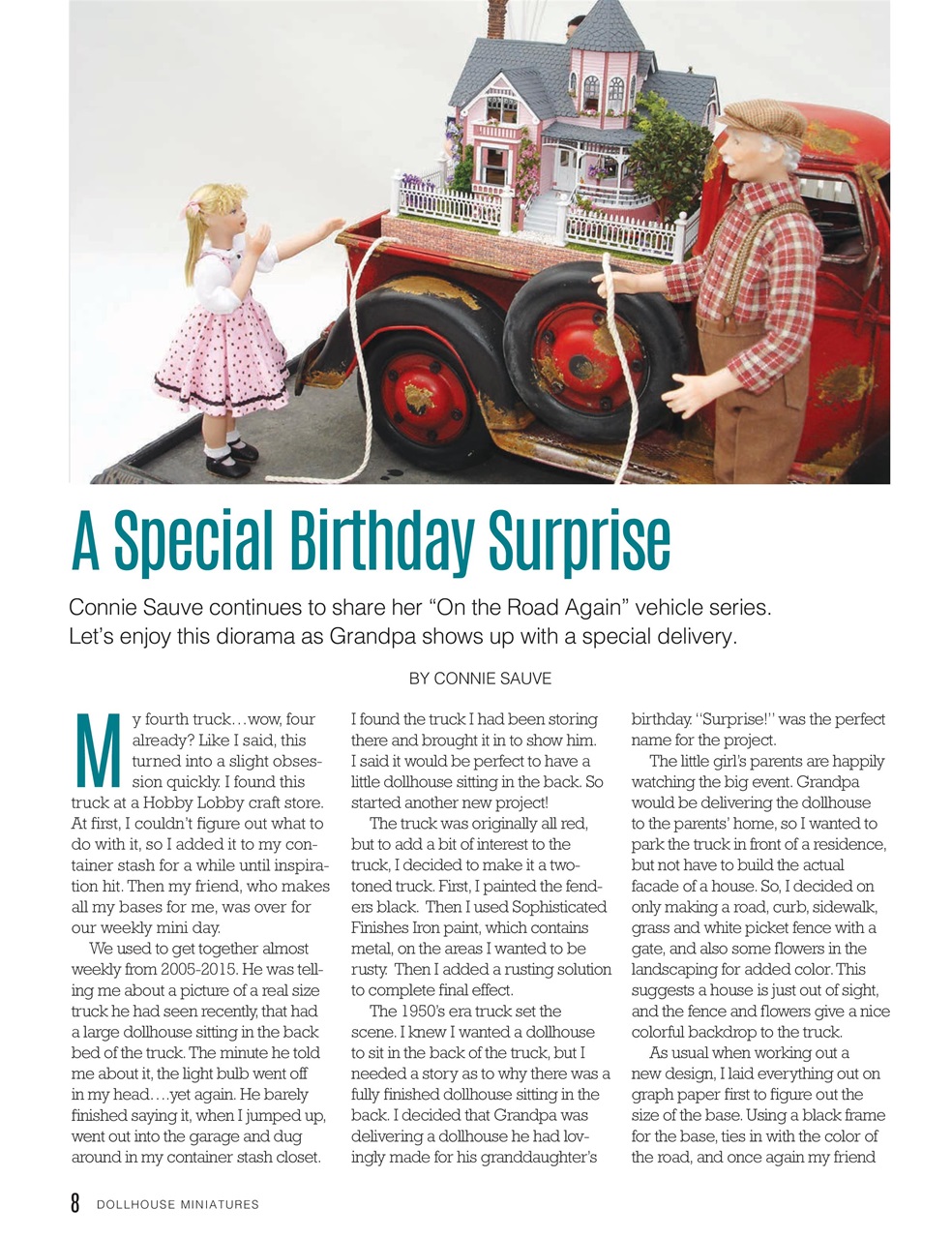 Dollhouse Miniatures Preview Pages