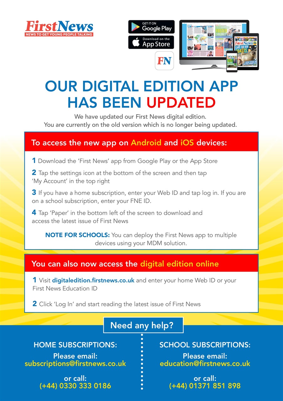 First News Preview Pages