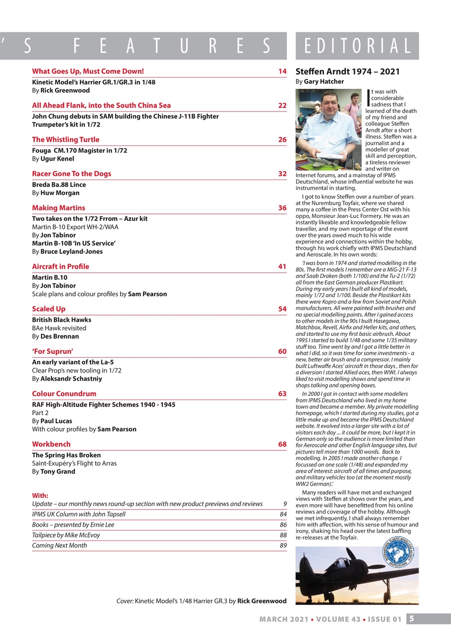 Scale Aircraft Modelling Preview Pages