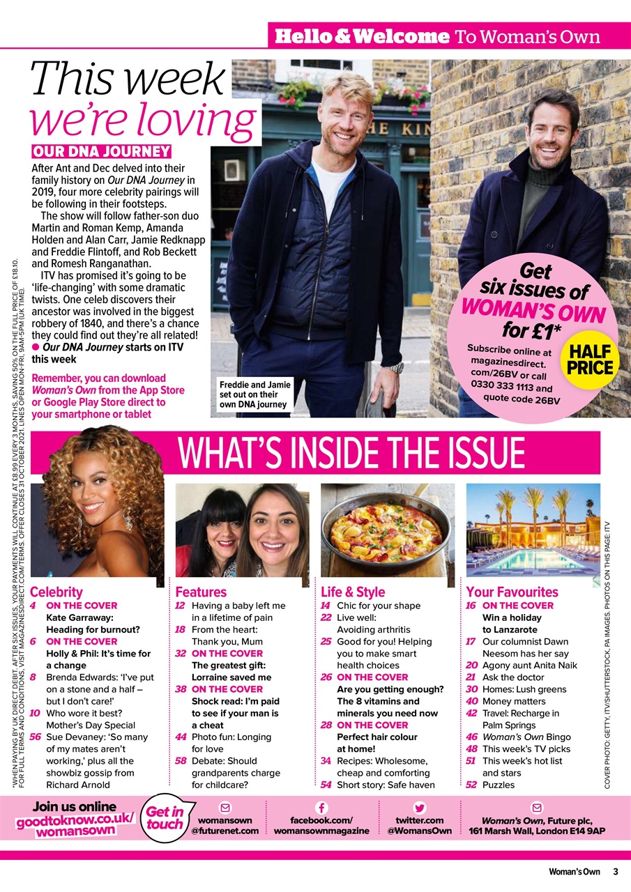 Woman's Own Preview Pages