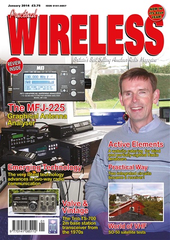 Practical Wireless issue January 2014 