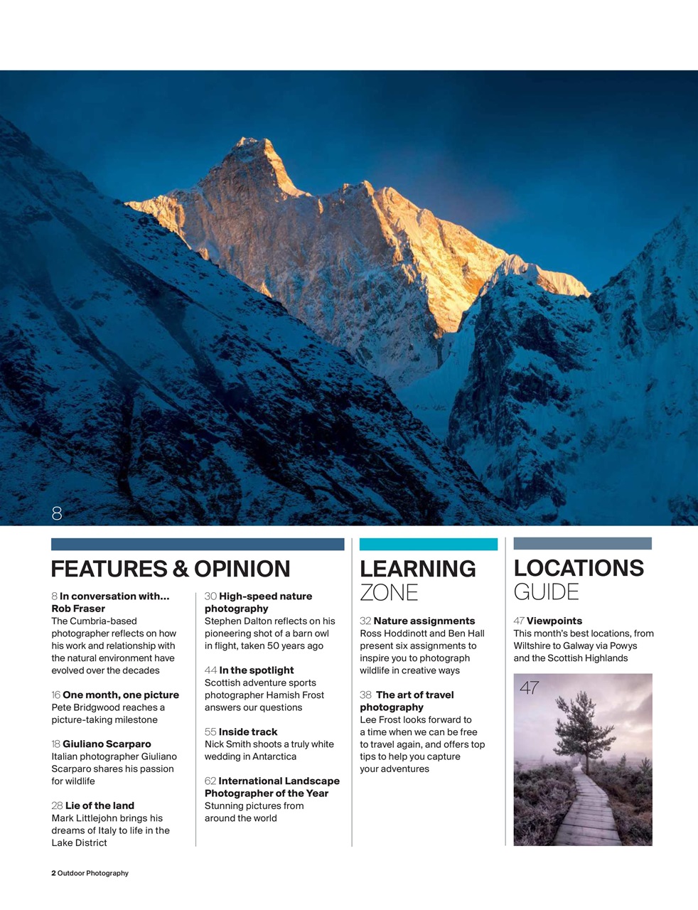 Outdoor Photography Preview Pages