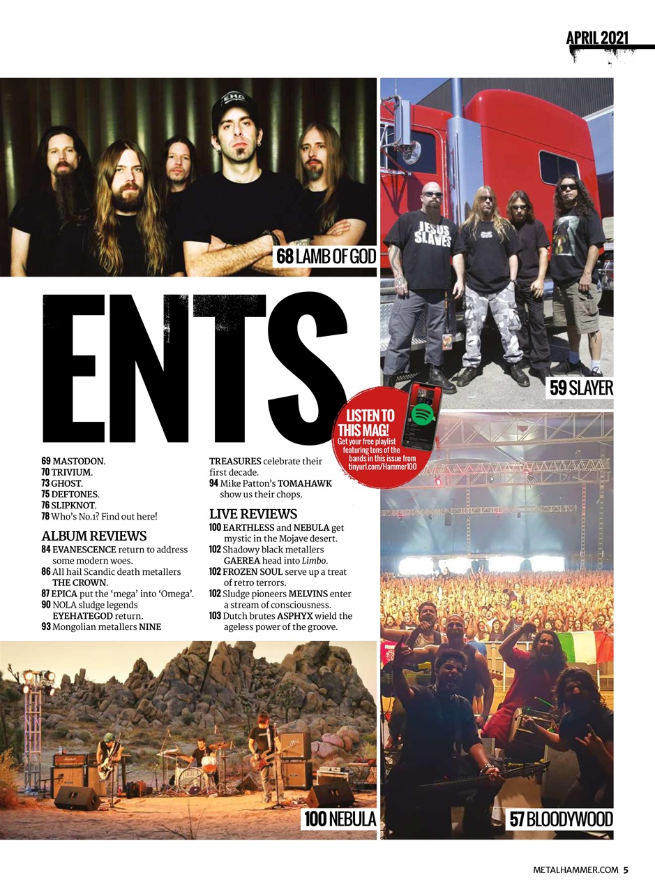Metal Hammer Preview Pages