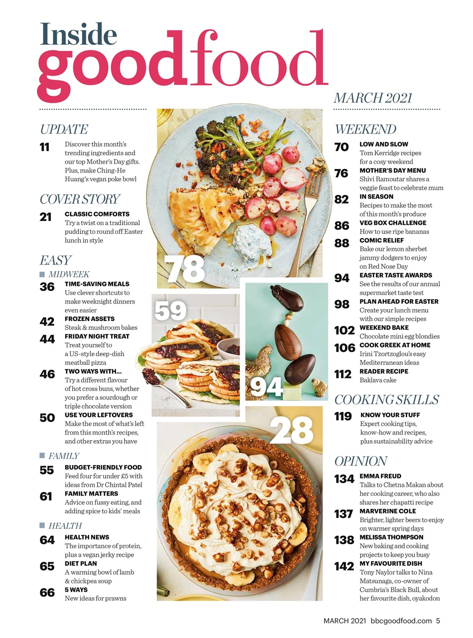 Good Food Magazine Preview Pages