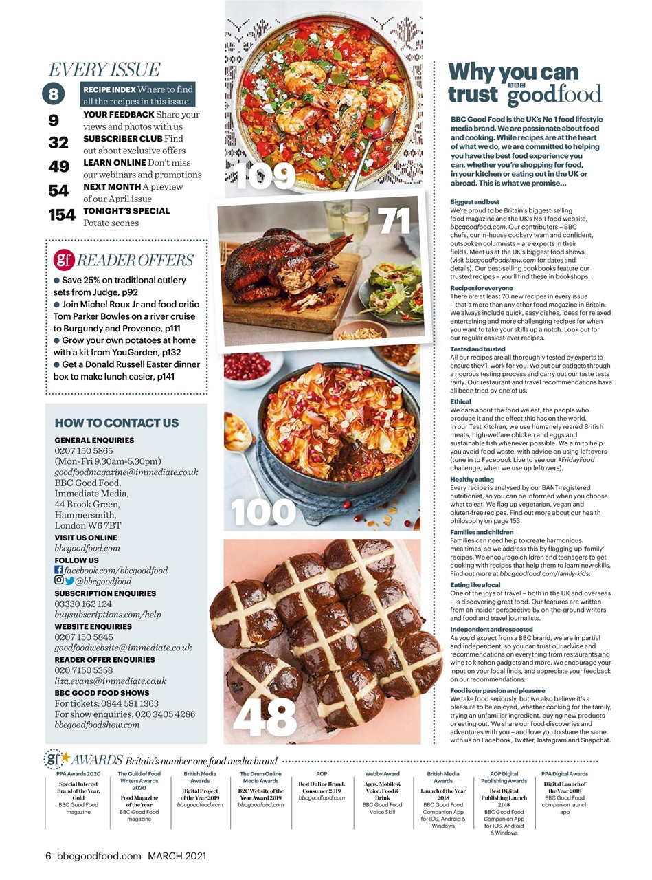 Good Food Magazine Preview Pages